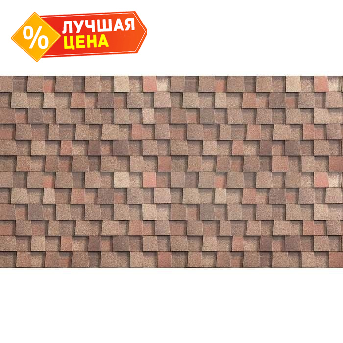 Многослойная черепица Технониколь Шинглас Джаз Коррида