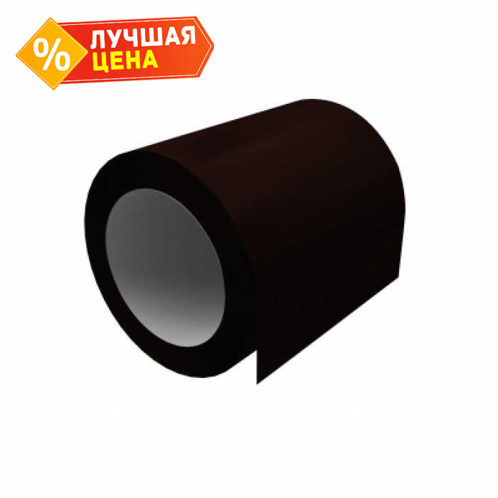 Отмотка 0,5 GreenCoat Pural BT RR 32 темно-коричневый (RAL 8019 серо-коричневый)