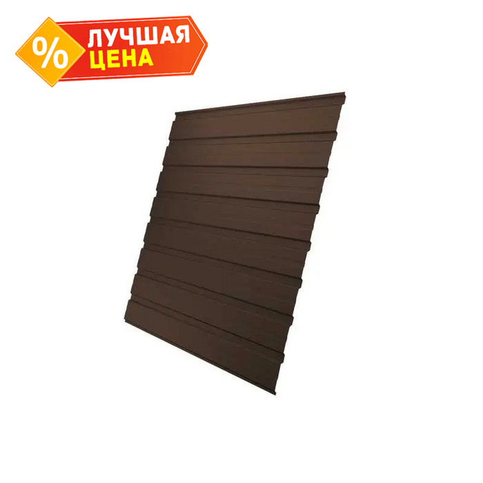 Профлист Grand Line C10В 0.4 Полиэстер RAL 8017 Шоколад