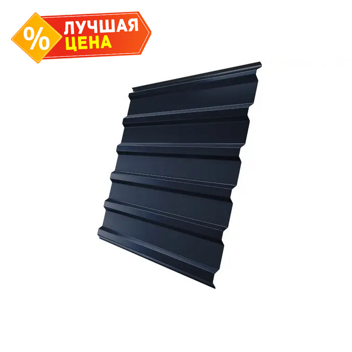 Профлист Grand Line C20R 0.5 Quarzit lite RAL 7024 Мокрый асфальт