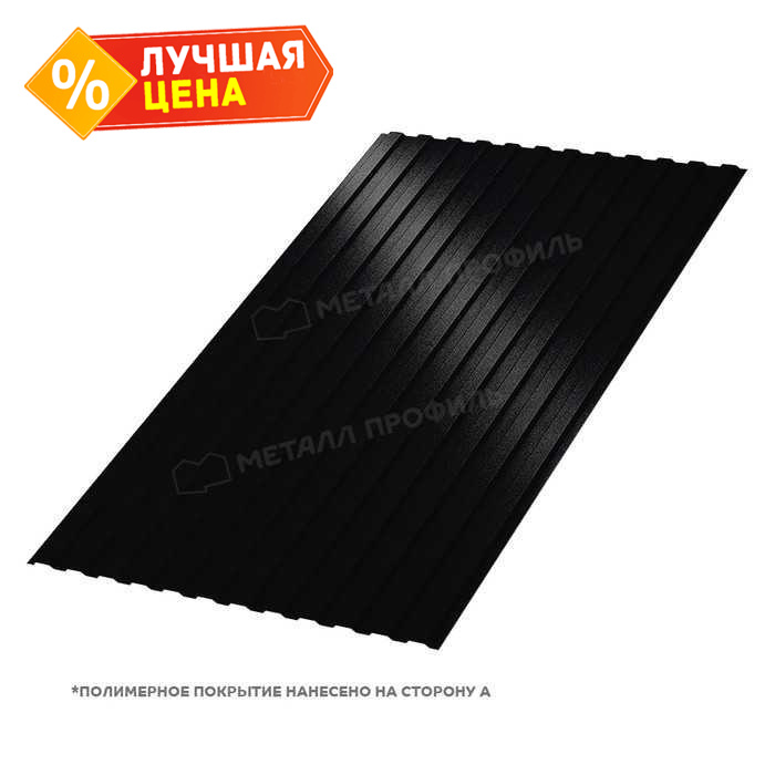 Профлист Металл Профиль МП10 0.5 VALORI Grey, Серый B