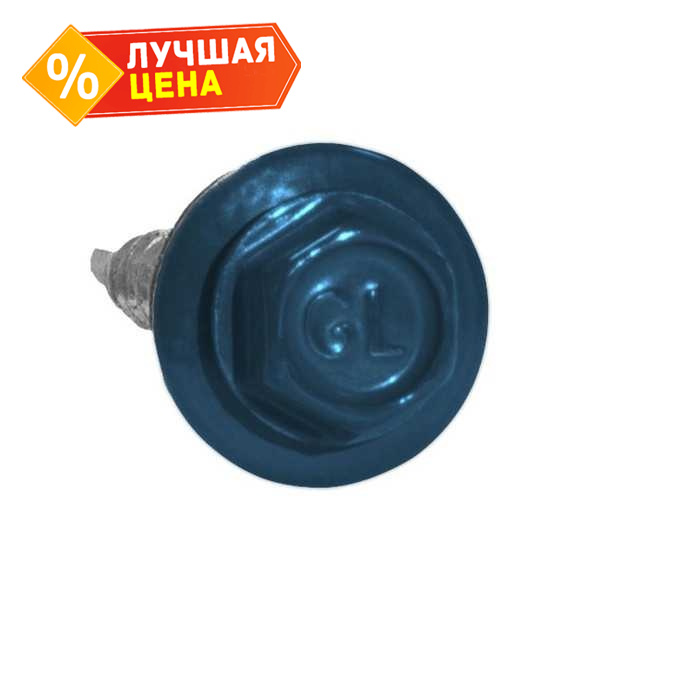 Саморезы 4,8х35 RAL 5009 (Даксмер)