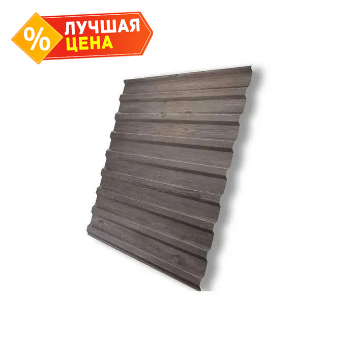 Профлист Grand Line C20В 0.45 Print Elite White wood