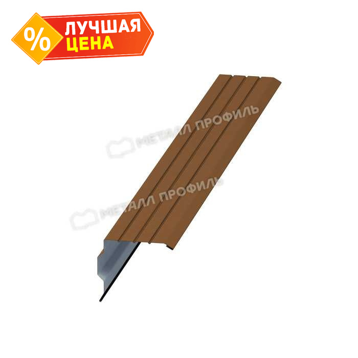 Планка торцевая 90х115х2000 (PURMAN-20-Argillite-0.5)