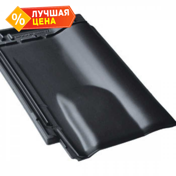 Вентиляционная черепица Braas Рубин 9V королевский серый