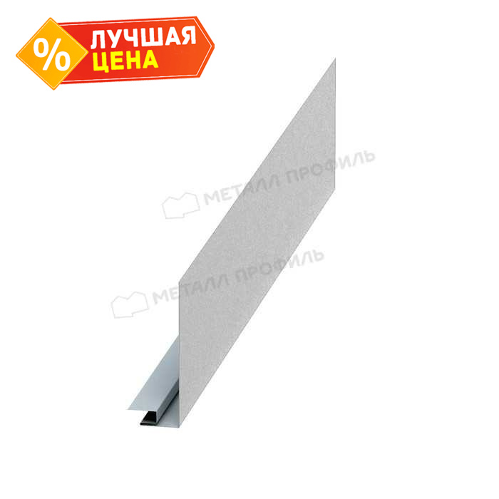 Планка карнизного свеса сложная 250х50х2000 (ПЭ-01-9003-0.45)