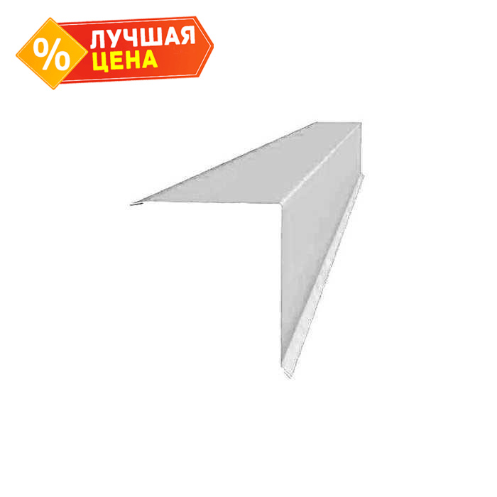 Планка конька односкатной кровли Grand Line 180x160 Optima 0,5 Zn