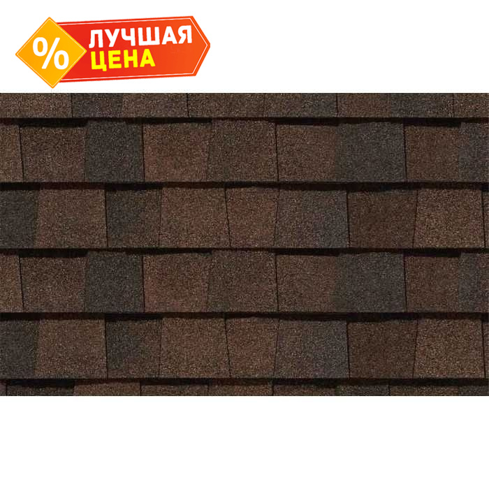 Гибкая черепица CertainTeed Landmark Burnt_Sienna
