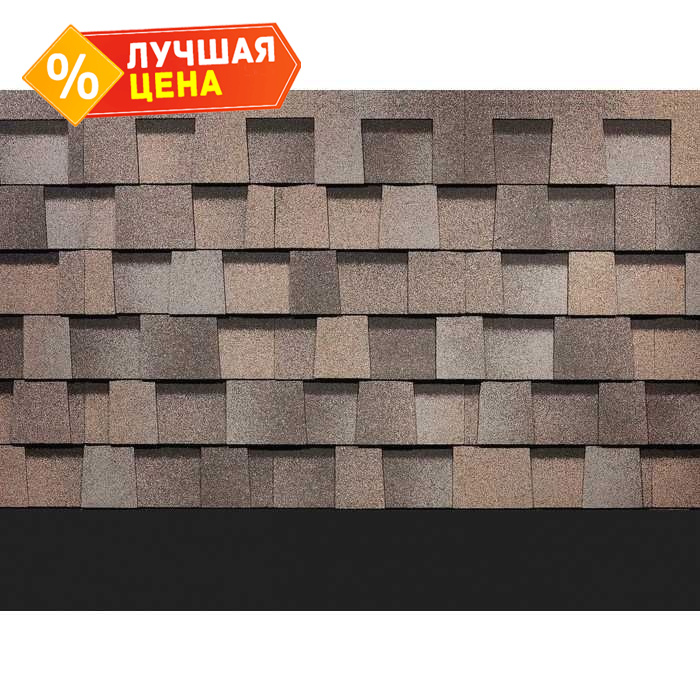 Ламинированная черепица Docke DRAGON PREMIUM Вагаси