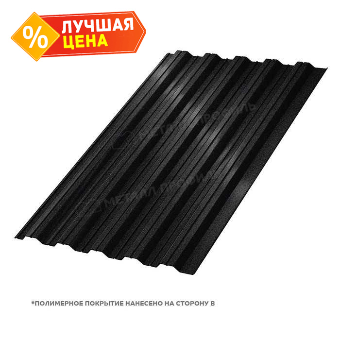 Профлист Металл Профиль HC35 0.5 VALORI Darkgrey, Темно-серый B
