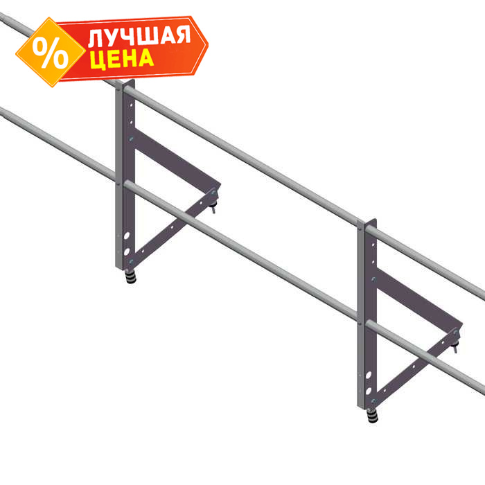 Ограждение кровельное Optima 0,65х2м RAL 8017