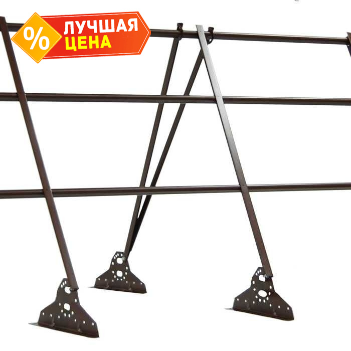 Ограждение кровельное Grand Line 1,2х3 RAL 8017