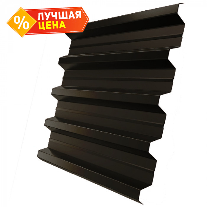 Профлист Grand Line H60R 0.5 PurPro Matt RR 32 Темно-коричневый