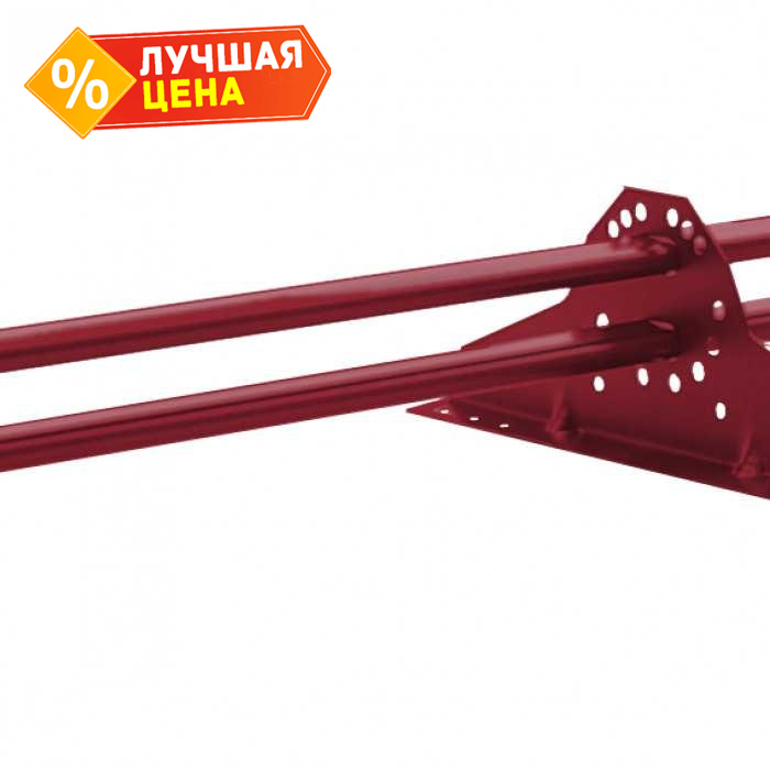 Снегозадержатель NEW трубчатый Grand Line RAL 3003 3м