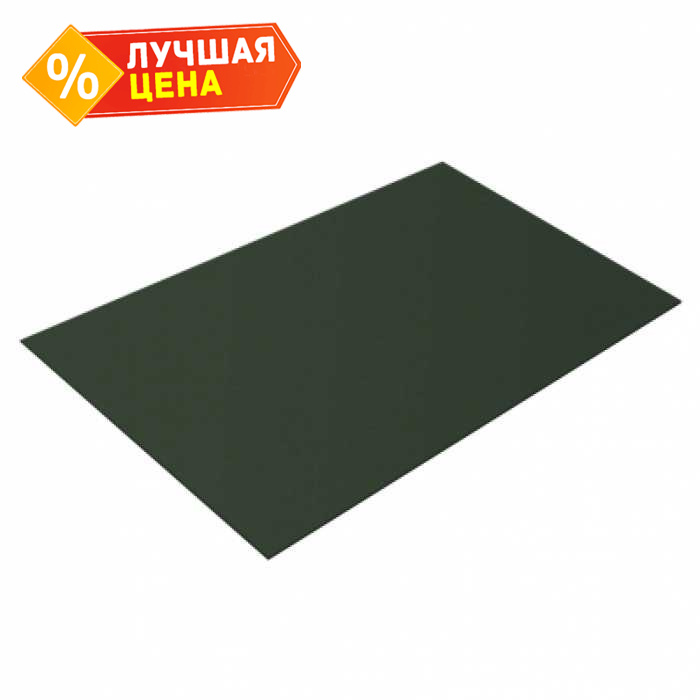 Плоский лист 0,5 GreenCoat Pural BT RR 11 темно-зеленый (RAL 6020 хромовая зелень)