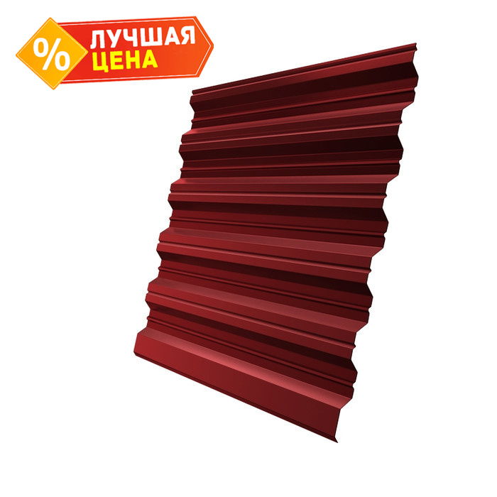 Профлист Grand Line HC35R 0.45 Полиэстер RAL 3011 Коричнево-красный