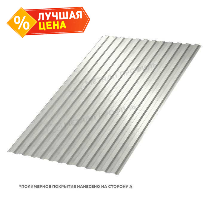 Профлист Металл Профиль МП10 0.5 PURMAN® RAL 9010 Чистый белый B