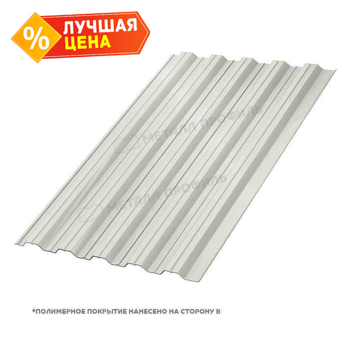 Профлист Металл Профиль HC35 0.5 NormanMP RAL 9002 Серо-белый B