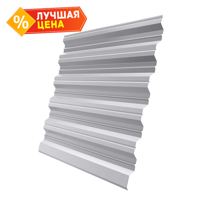 Профлист Grand Line HC35R 0.5 GreenCoat Pural BT, matt RR 21 Светло-серый