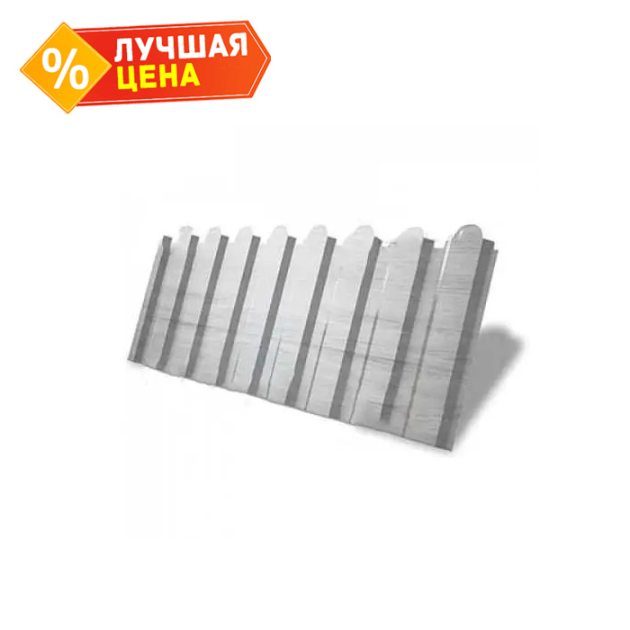 Профлист фигурный Grand Line C20В 0.45 Print Elite с пленкой Snow wood