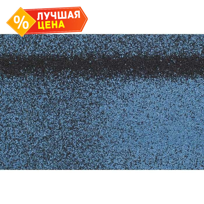 Гибкая черепица, коньково-карнизная Технониколь Шинглас Фокстрот Терн