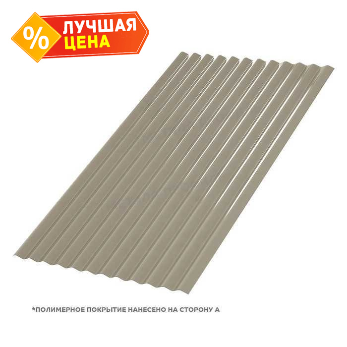 Профлист Металл Профиль МП18 0.45 Полиэстер RAL 1035 Бежевый жемчуг A