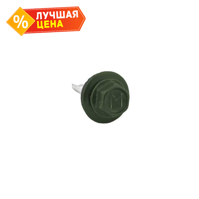 Саморез по металлу Daxmer 5,5х19 RAL 6020 (250) сверло №3