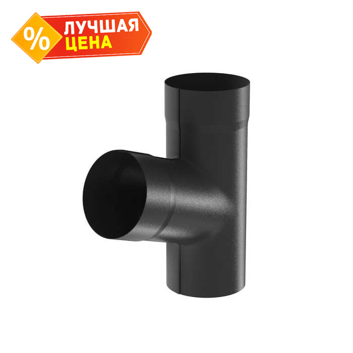 Тройник, 100/150, Чёрный изумруд матовый (RR33)