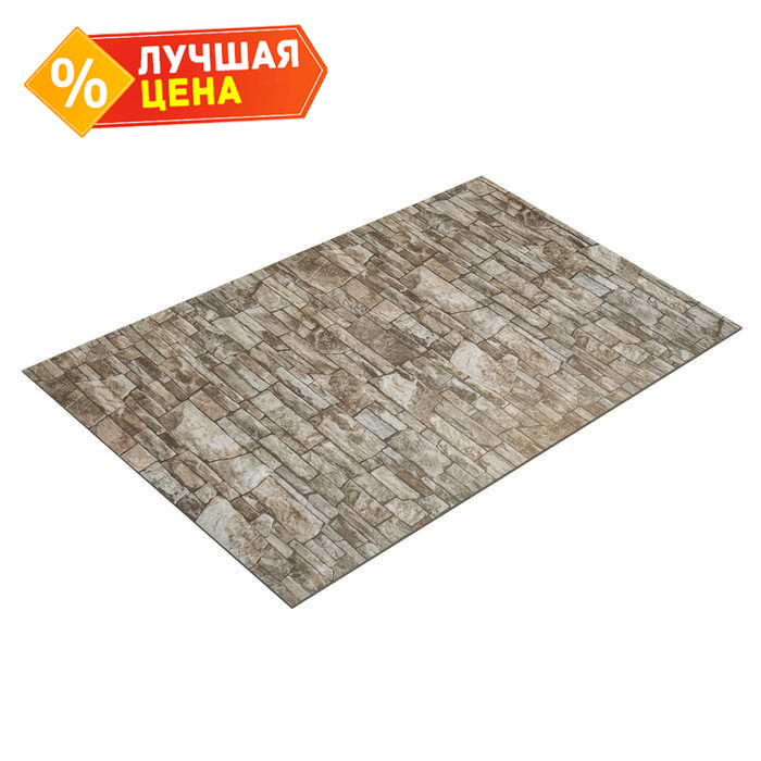 Плоский лист 0,45 Print Elite с пленкой Fine Stone