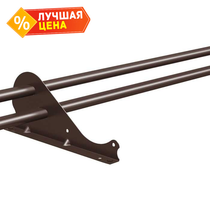 Снегозадержатель трубчатый Snow Kit RAL 8017 1м