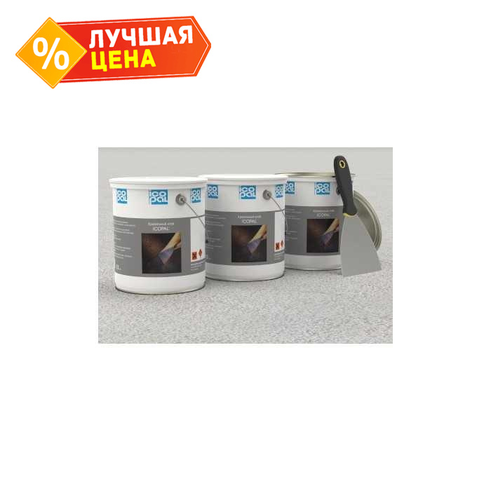 Клей битумный кровельный Icopal 10л