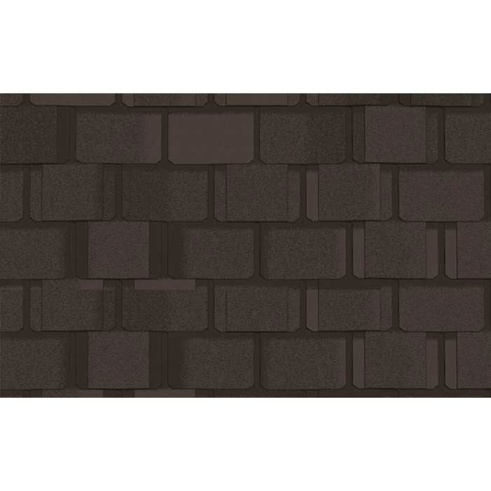 Гибкая черепица CertainTeed Belmont Black Granite