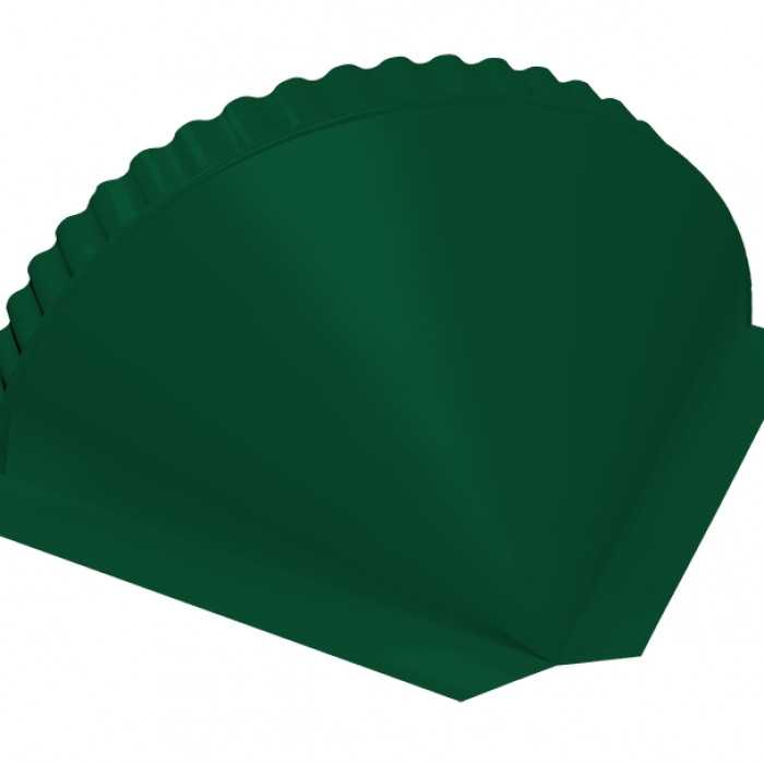 Заглушка конусная Drap RAL 6005 зеленый мох