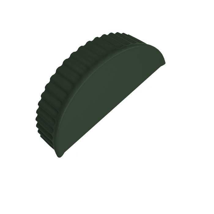 Заглушка малая торцевая GreenСoat Pural RR 11 темно-зеленый (RAL 6020 хромовая зелень)