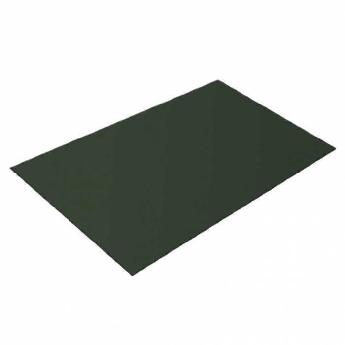 Плоский лист 0,5 GreenCoat Pural BT с пленкой RR 11 темно-зеленый (RAL 6020 хромовая зелень)