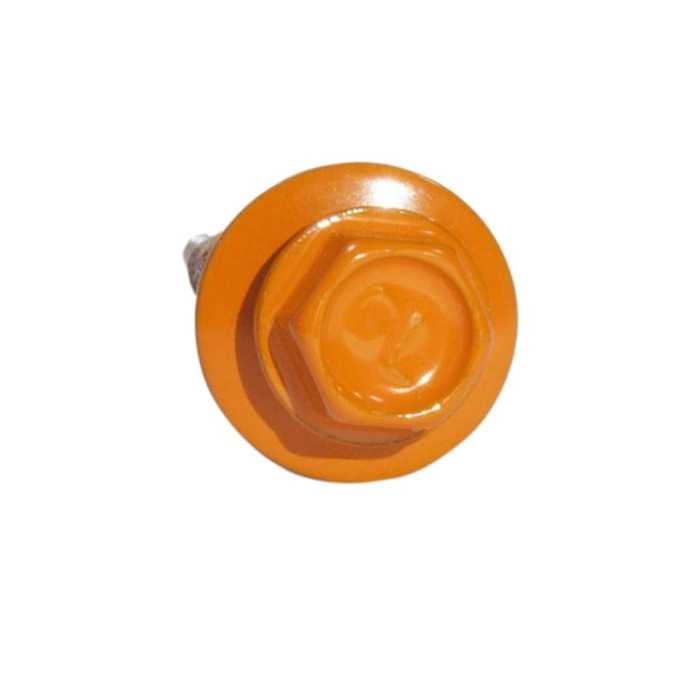 Саморез кровельный Daxmer 4,8х29 RAL 1021 (250) сверло №1