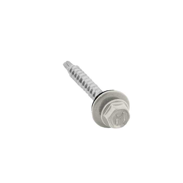 Саморез кровельный Daxmer 4,8х35 RAL 9002 (250) сверло №1