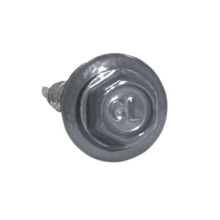 Саморезы 5,5х25 RAL 9006 (Даксмер)