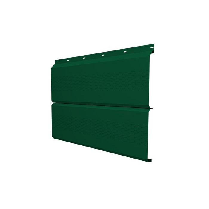 Софит ЭкоБрус с перфорацией 0,345 Grand Line 0,5 Satin RAL 6005 зеленый мох