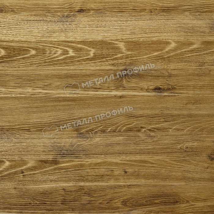 Планка конька плоского 190х190х2000 (ECOSTEEL_T-01-ЗолотойДуб-0.5)