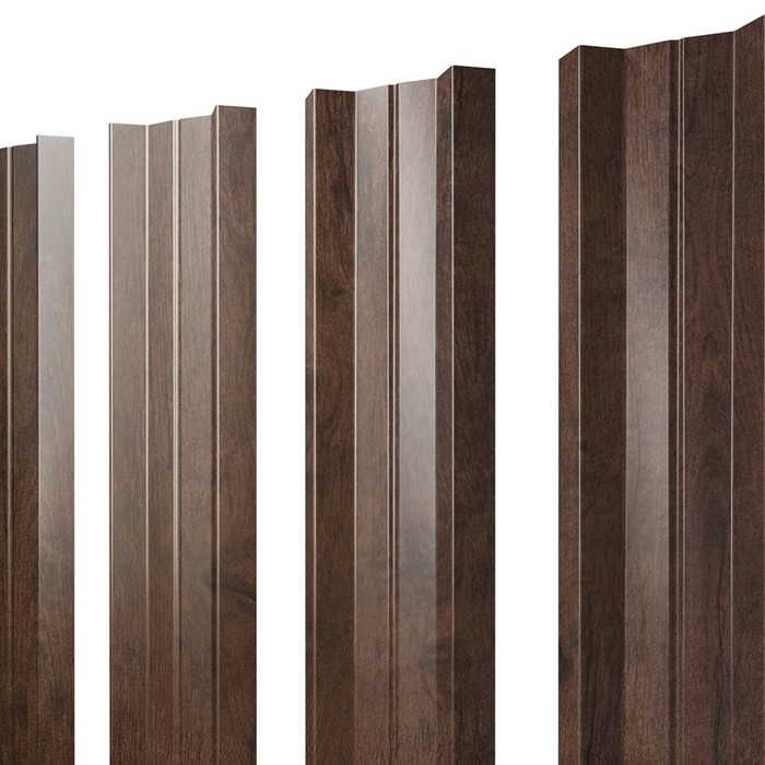 Штакетник М-образный А Grand Line 0,45 Print-double Elite Antique Wood Antique Wood