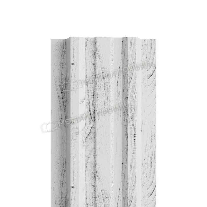 Штакетник Металл Профиль LАNE-T 0,5 ECOSTEEL® матовый Беленый Дуб